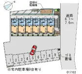 館林市美園町 月極駐車場